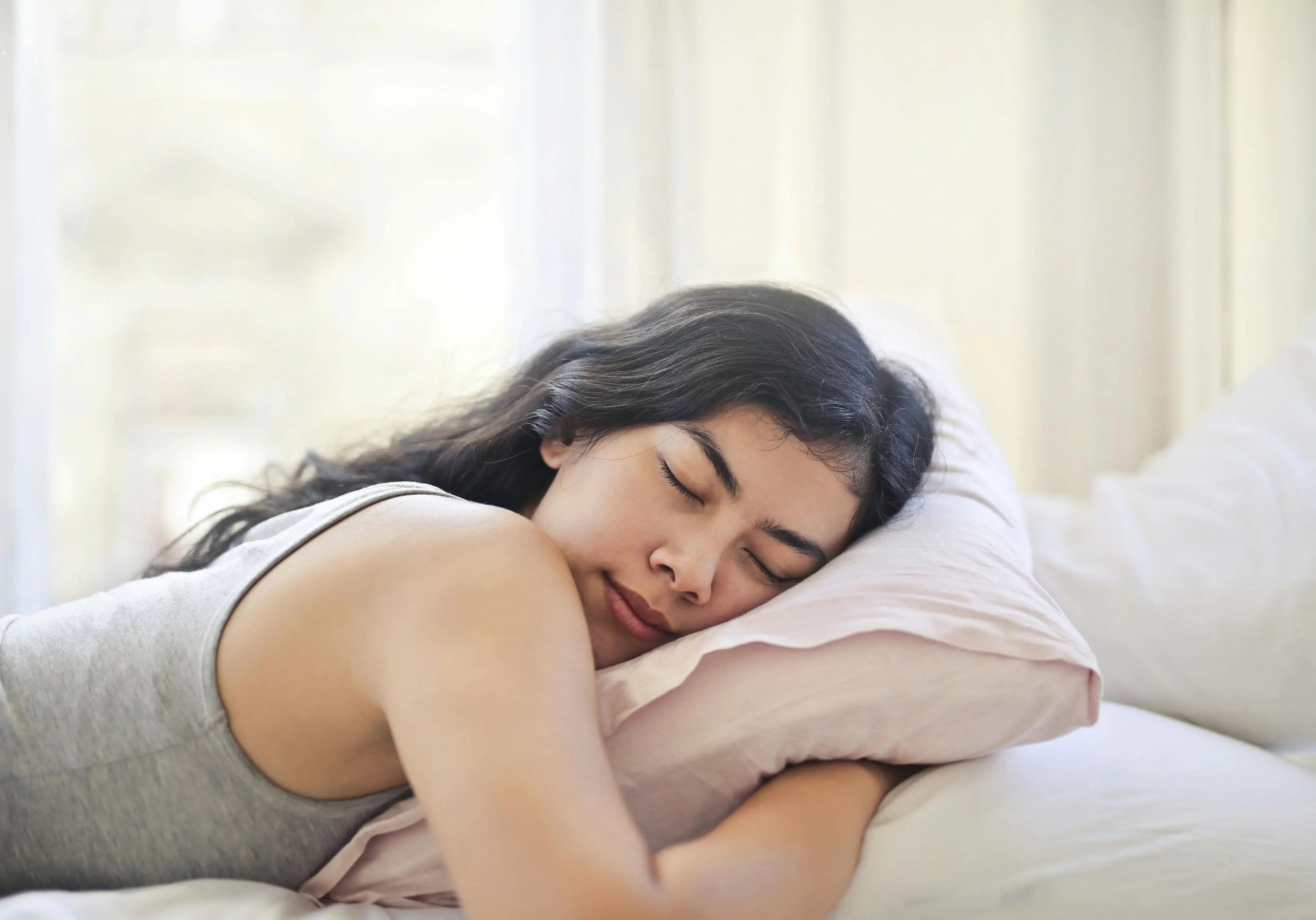 Femme dans un sommeil profond