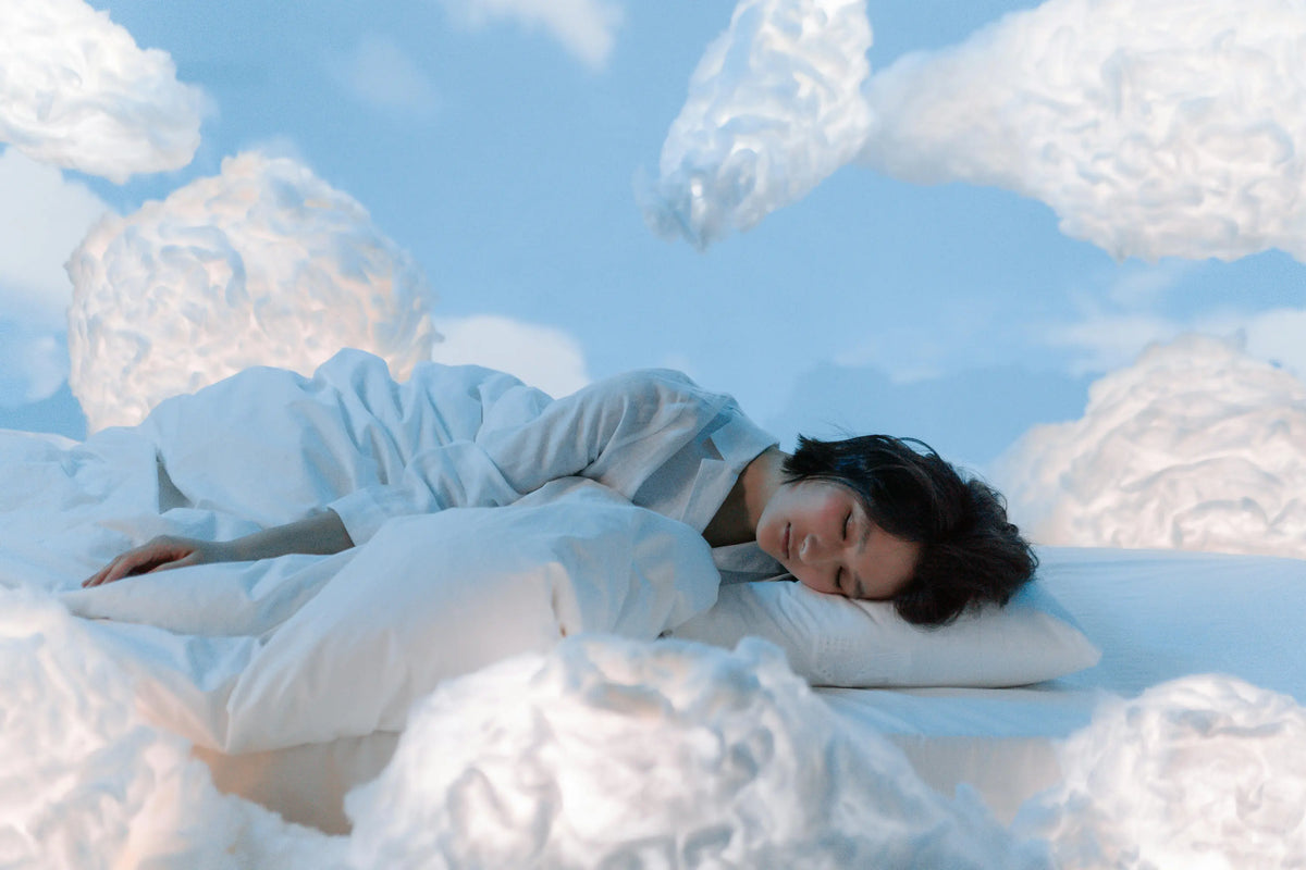 Femme dans un sommeil profond
