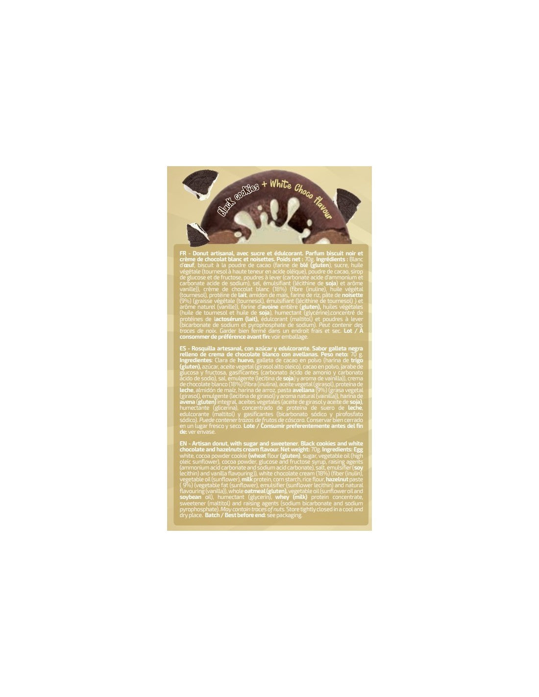 Protein doughnut 70g