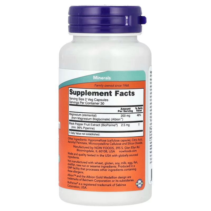 Magnesium Glycinate avec BioPerine®