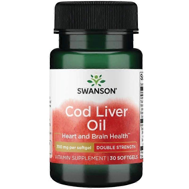 Cod Liver Oil 700mg Double-Strength
