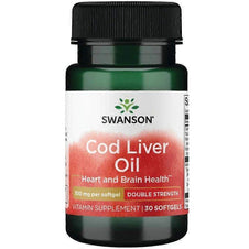 Cod Liver Oil 700mg Double-Strength