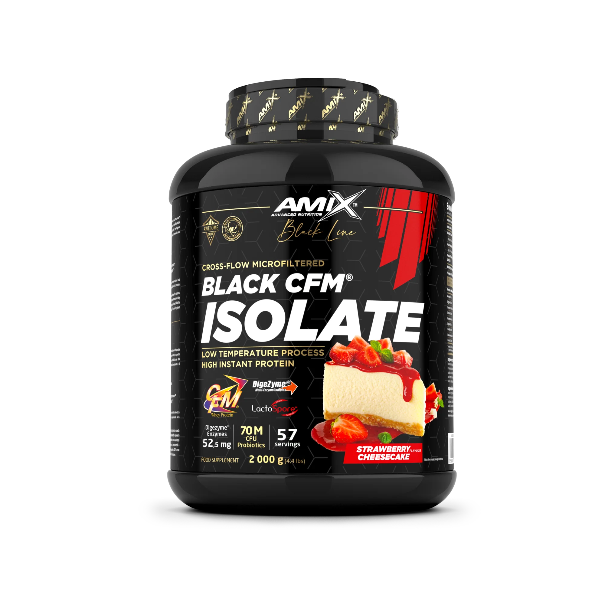 Proteine Black CFM Isolate – Black Line