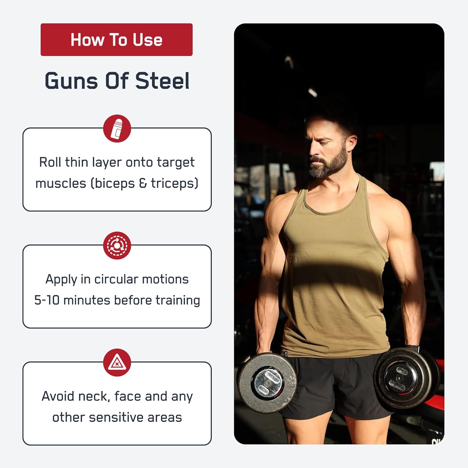 SteelFit Guns of Steel (muscle pump)