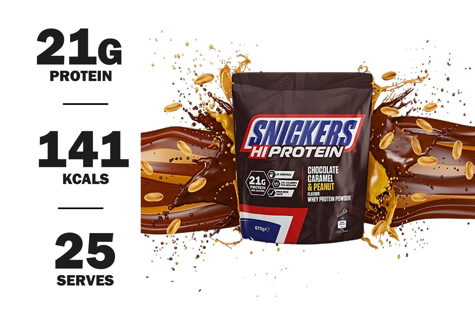Whey Protein Snickers 875g
