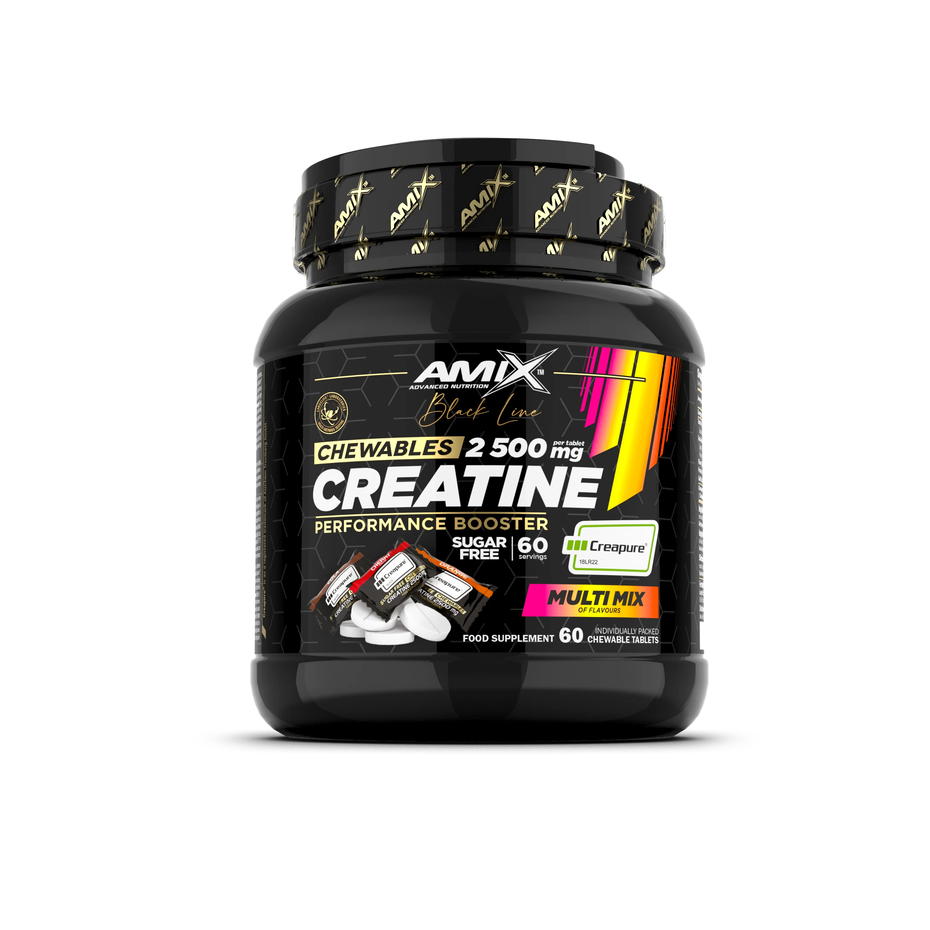 Creatine Creapure® Black Line – Format comprimé à mâcher