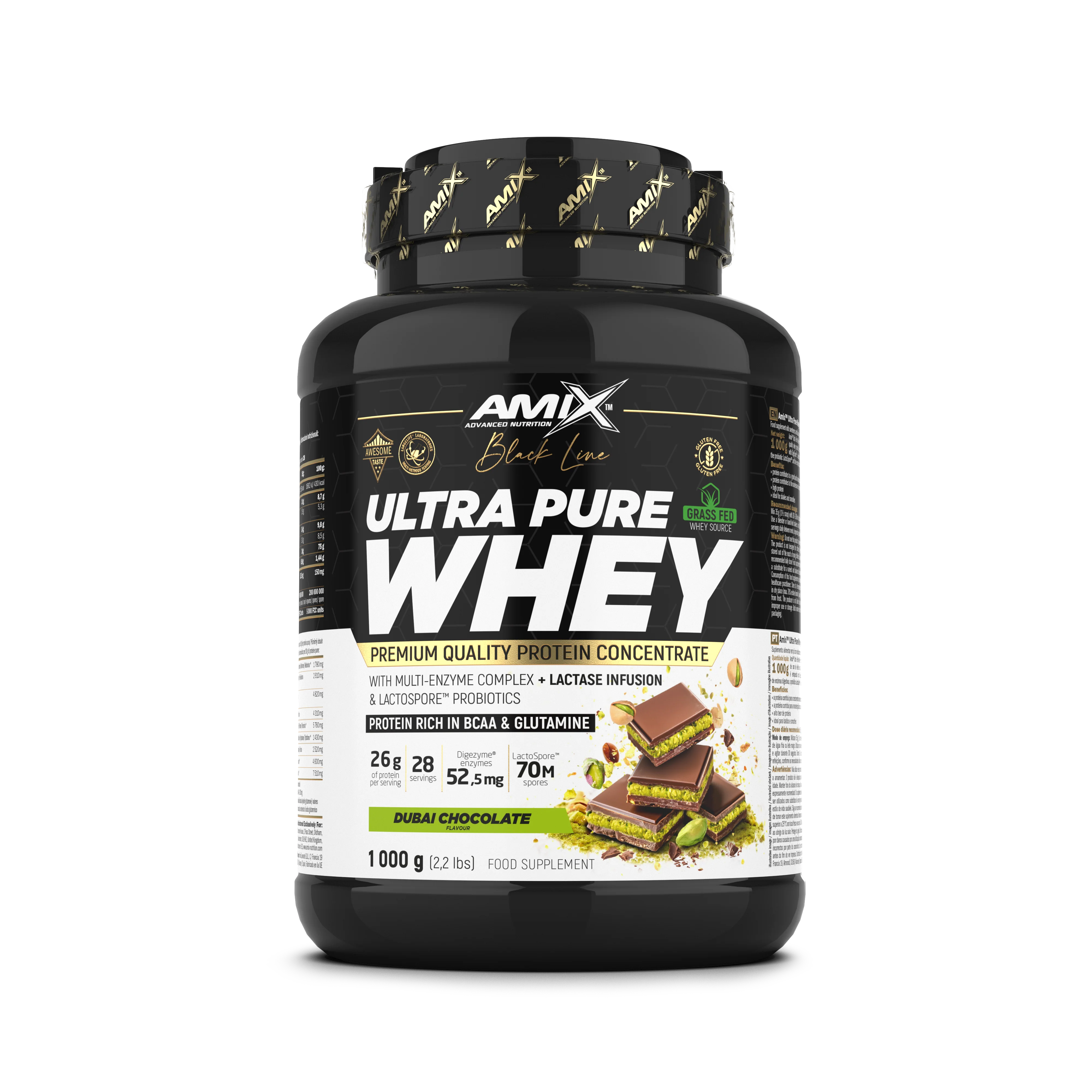 Proteine de lactoserum ultra pure - Black Line