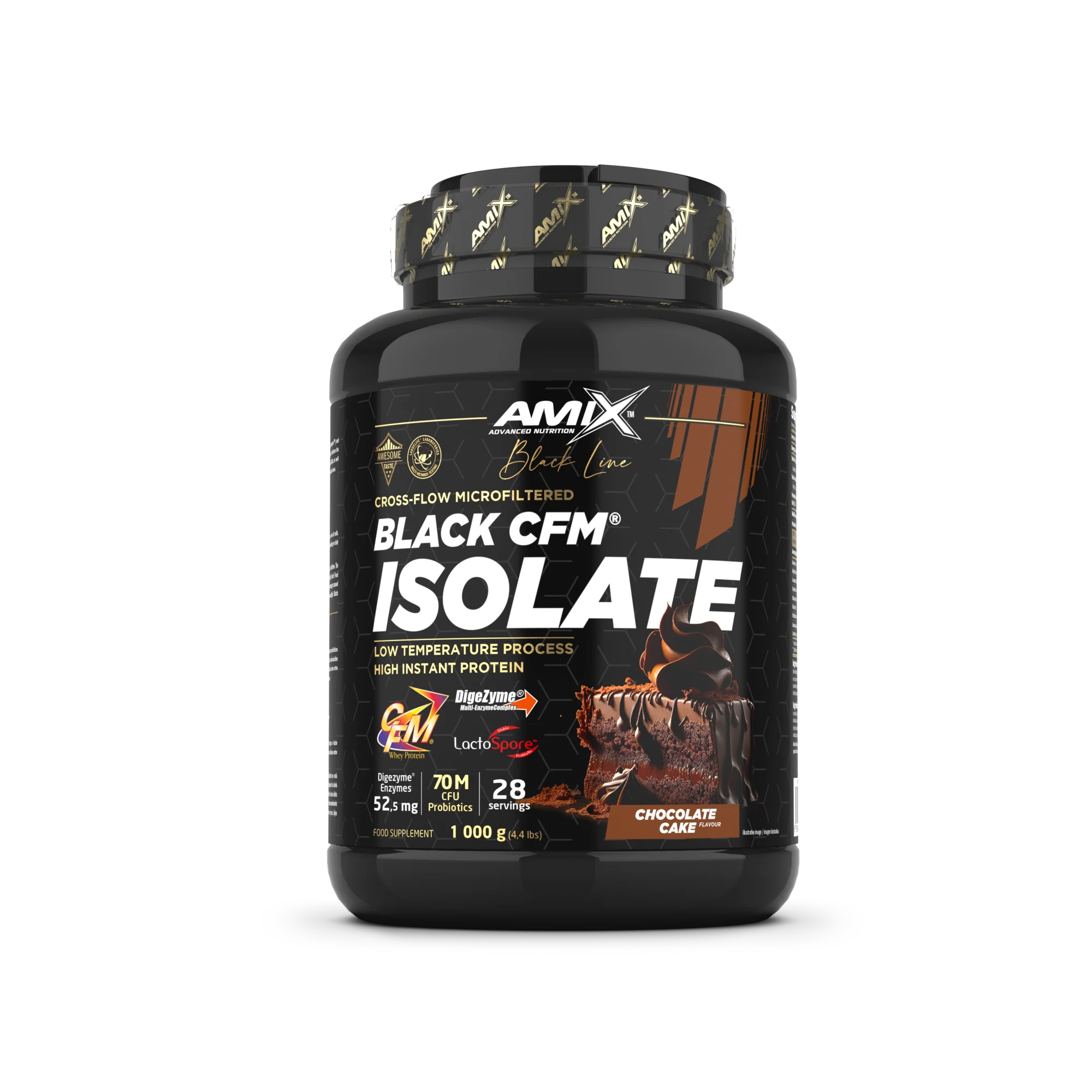 Proteine Black CFM Isolate – Black Line