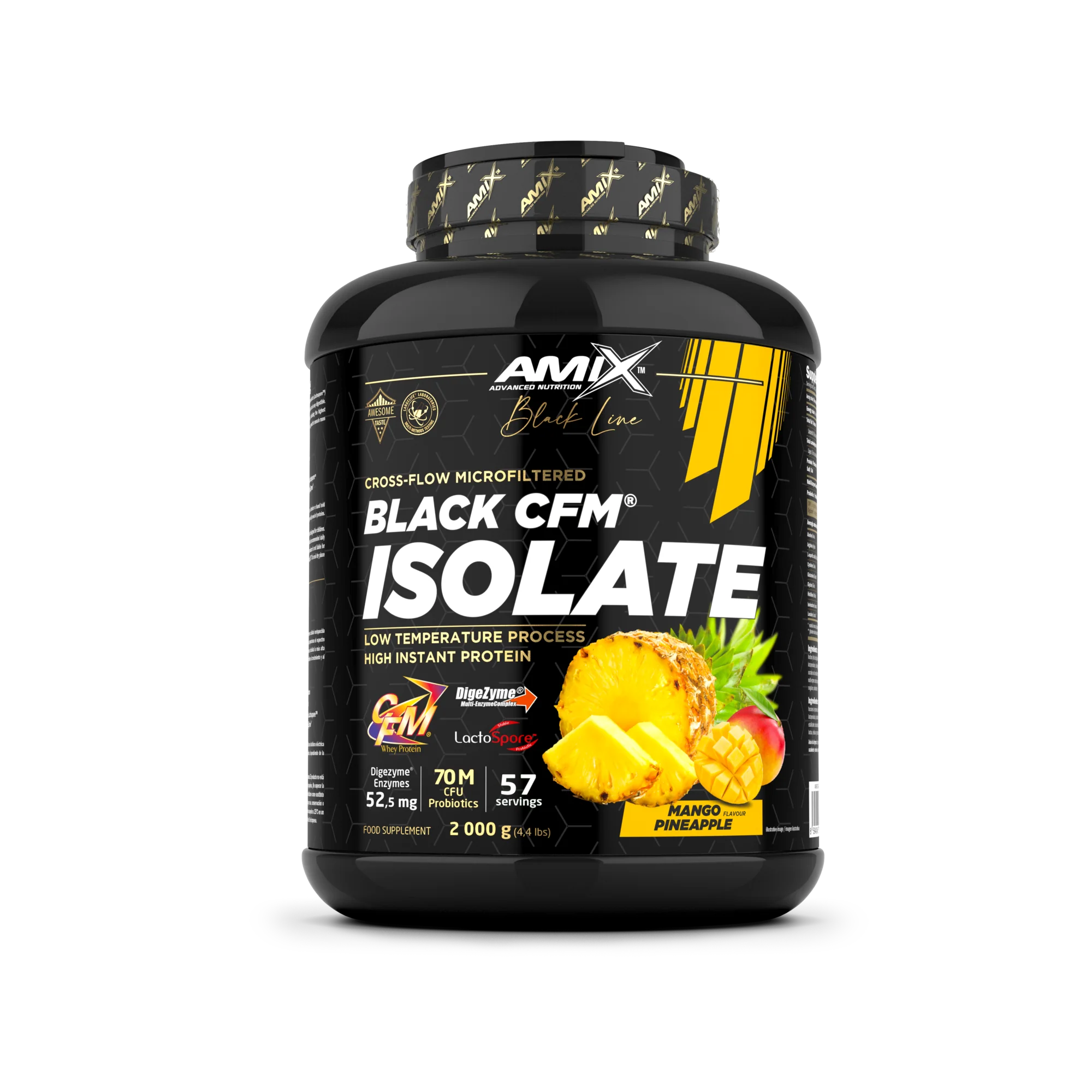 Proteine Black CFM Isolate – Black Line