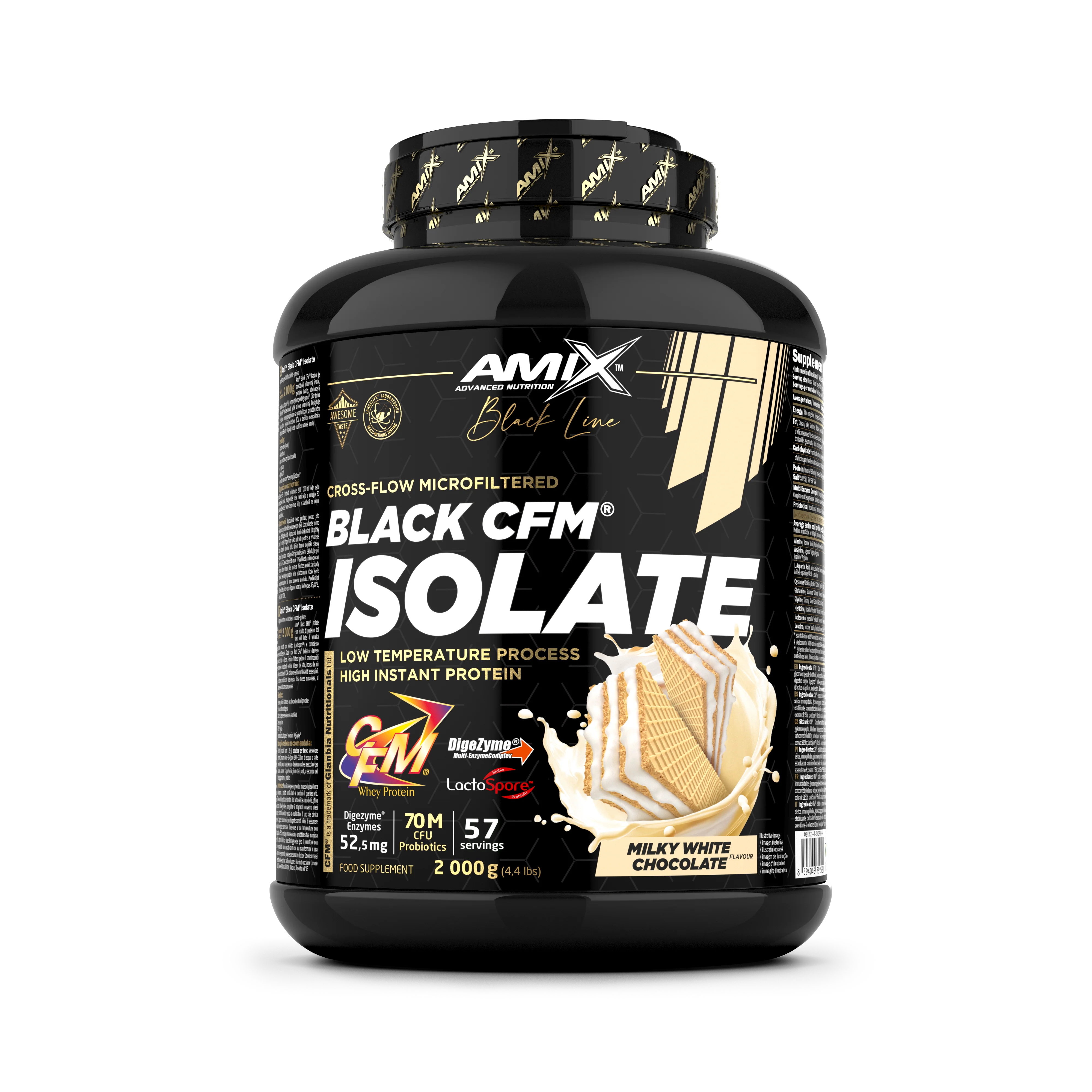 Proteine Black CFM Isolate – Black Line