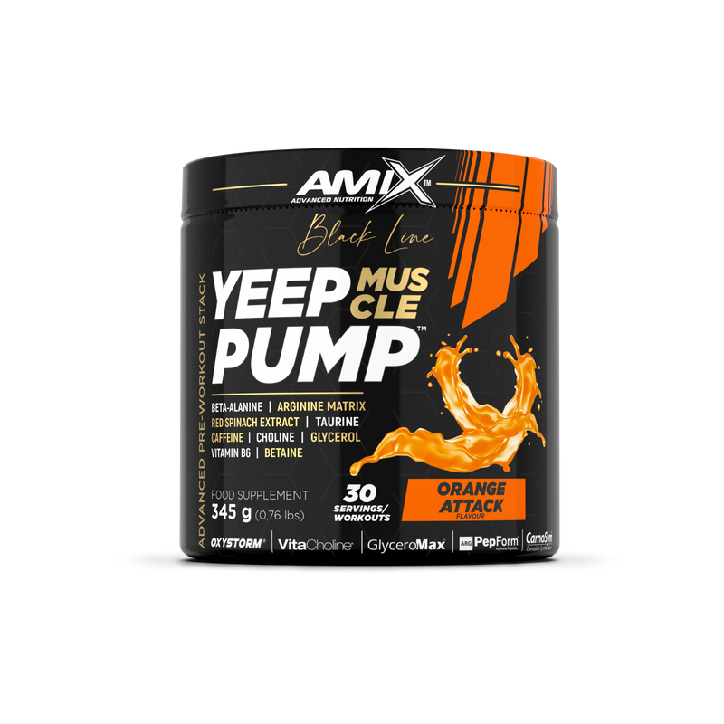 Amix Yeep Pump Caff orange, pot de 345 g