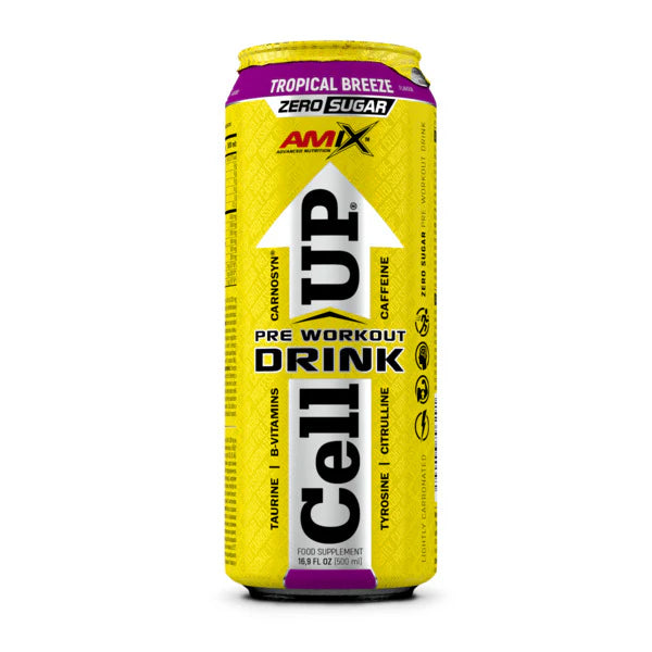 Boisson pré-entraînement CellUp Energy Drink 500ml – Amix Pro®