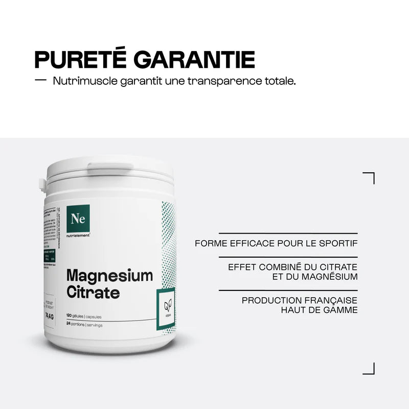 Citrate de Magnésium en gélules