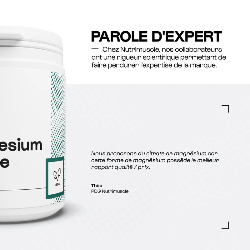 Citrate de Magnésium en gélules