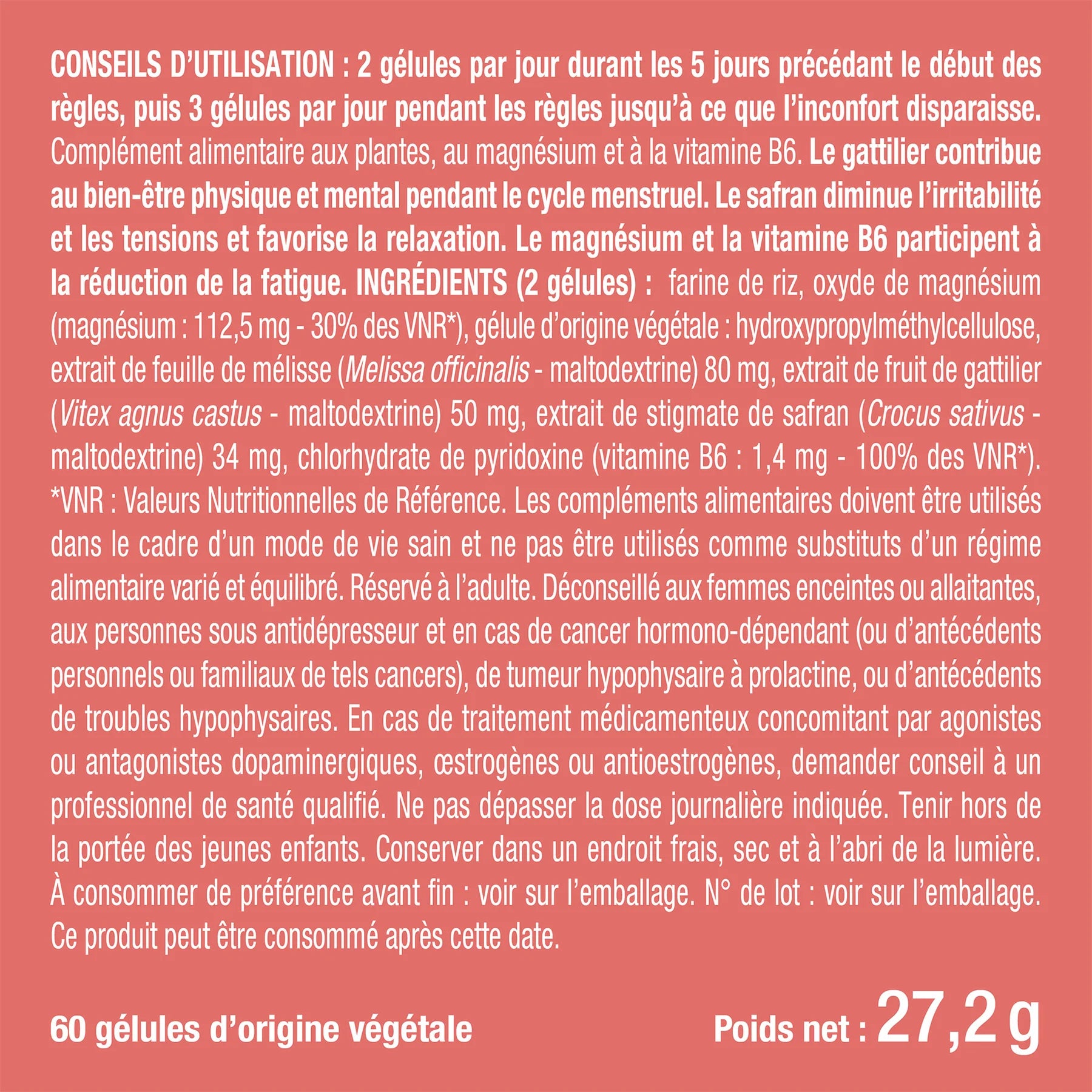 Confort Prémenstruel