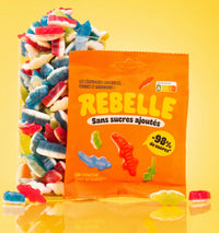 REBELLE – Bonbons sans sucres