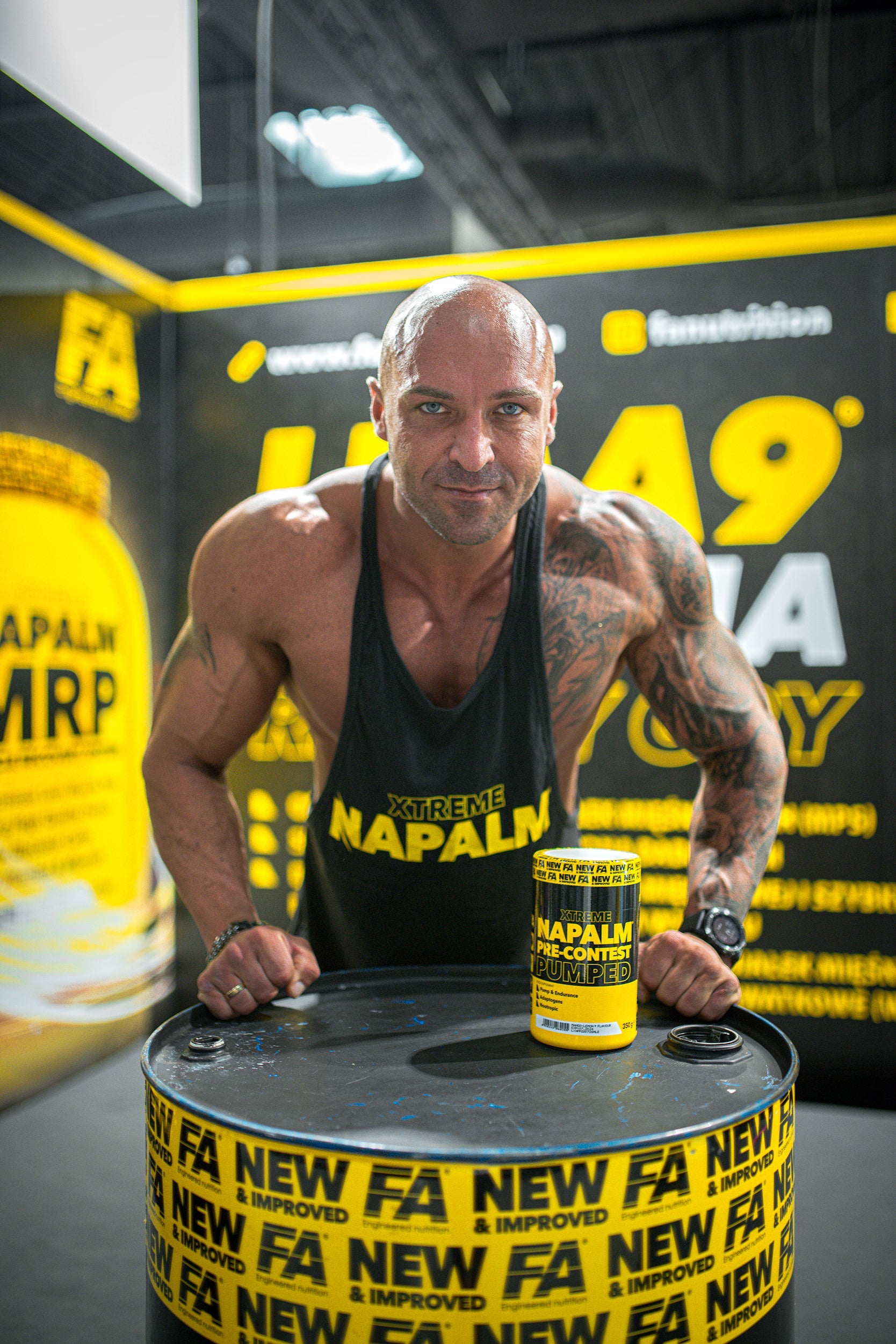 NAPALM Pre-Contest Pumped