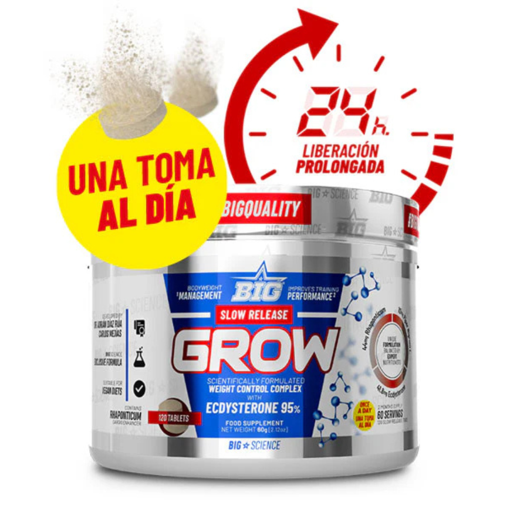 SLOW RELEASE GROW -Ecdystérone