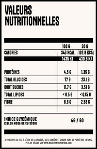 Farine de patate douce breveté