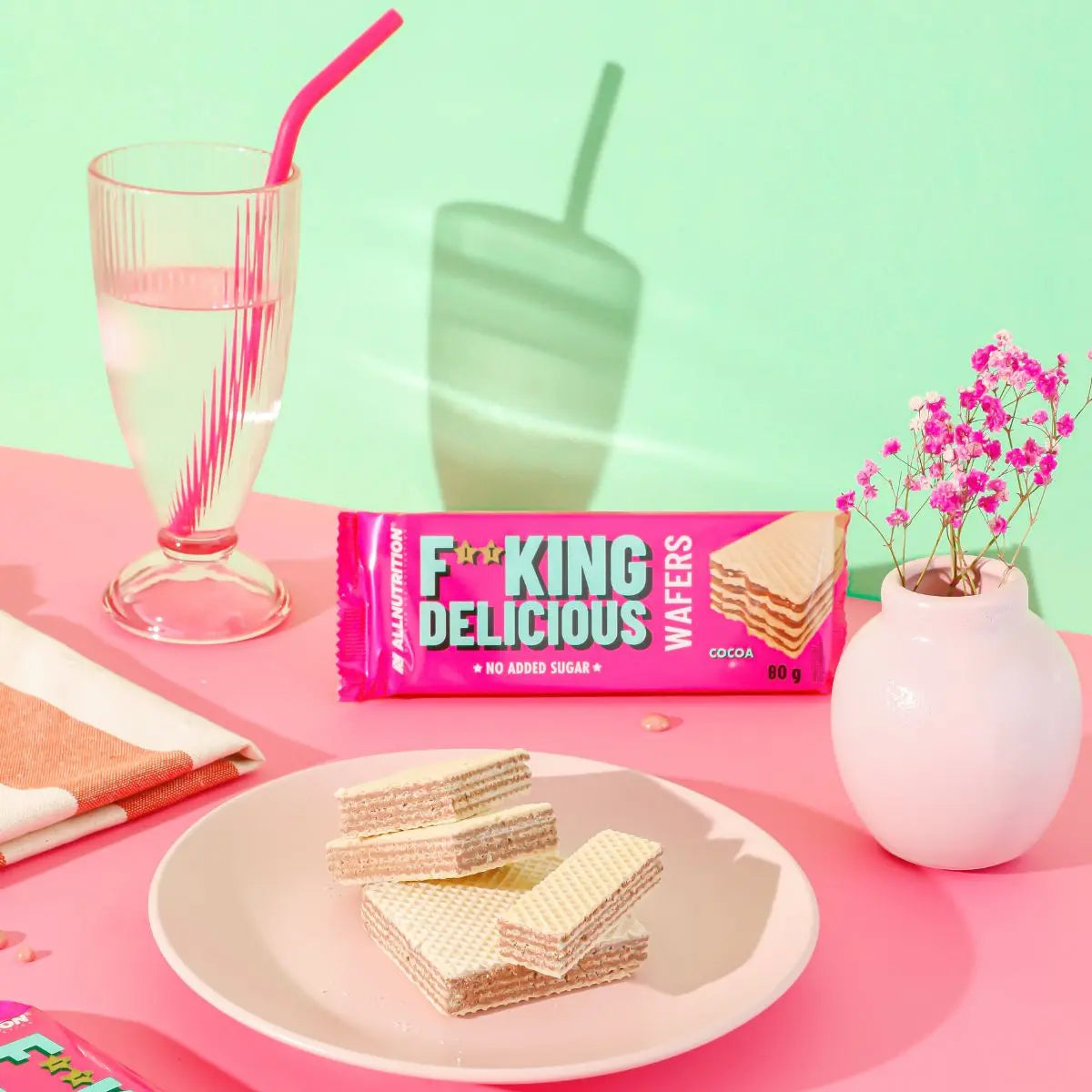 FitKing Delicious Wafers 80g