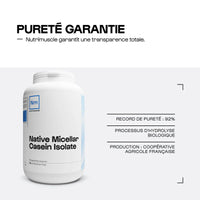 Isolat de Caseine Micellaire Native