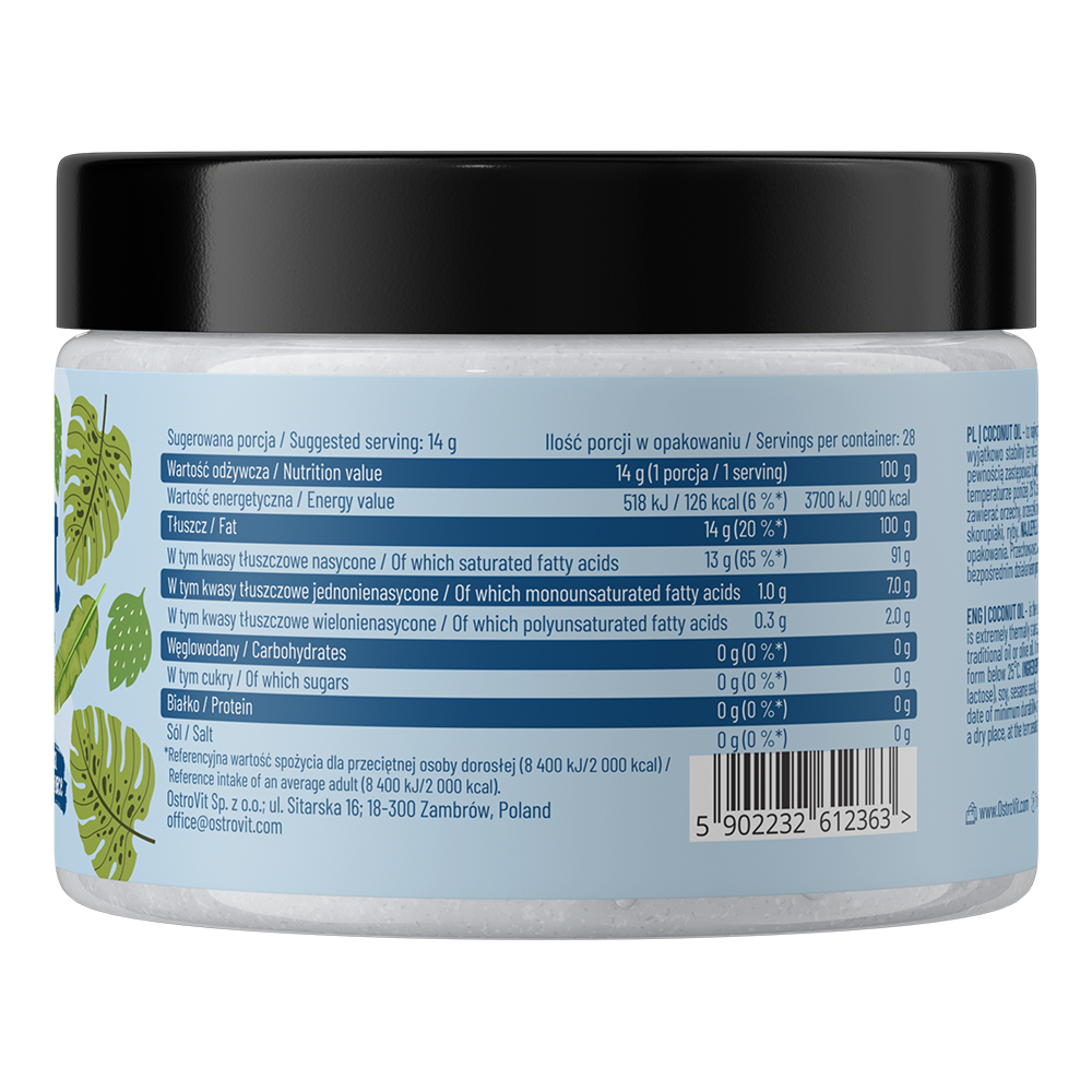 Huile de noix de coco 900g