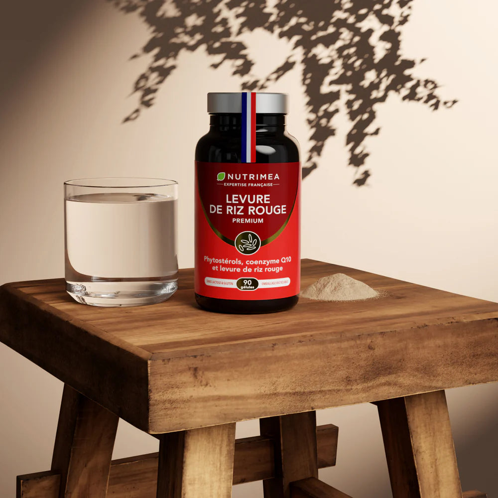 Levure de Riz Rouge Premium + Q10