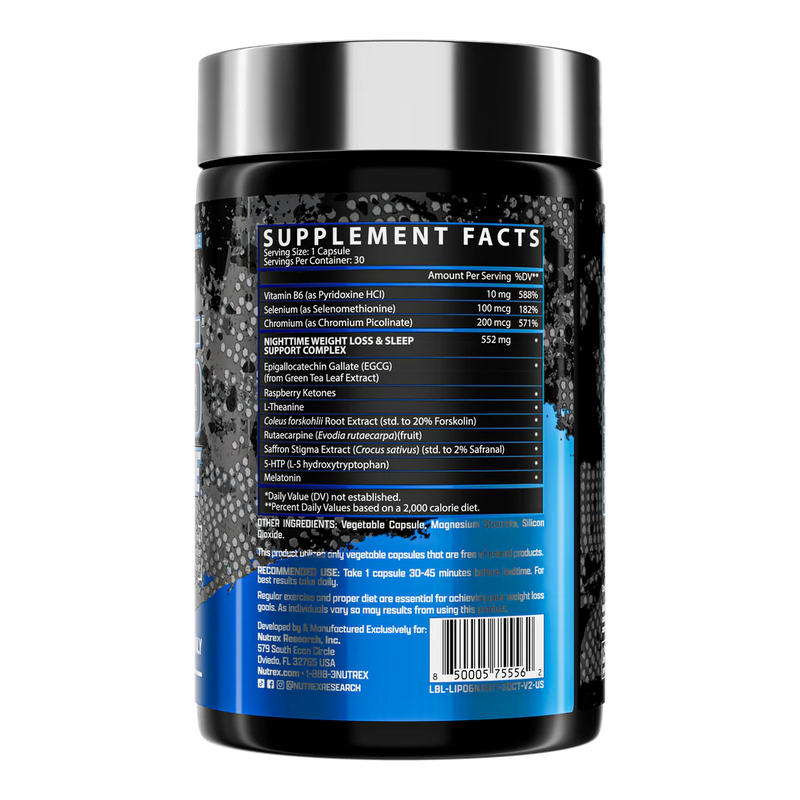 Lipo-6 Black Nighttime