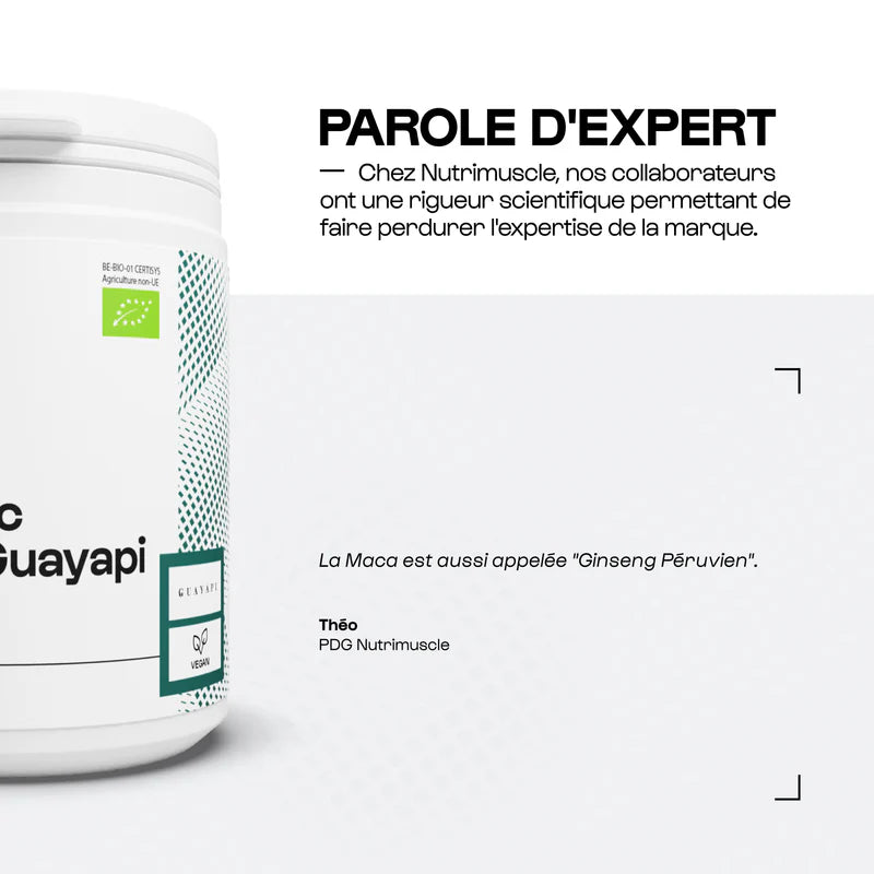 Maca bio en gélules