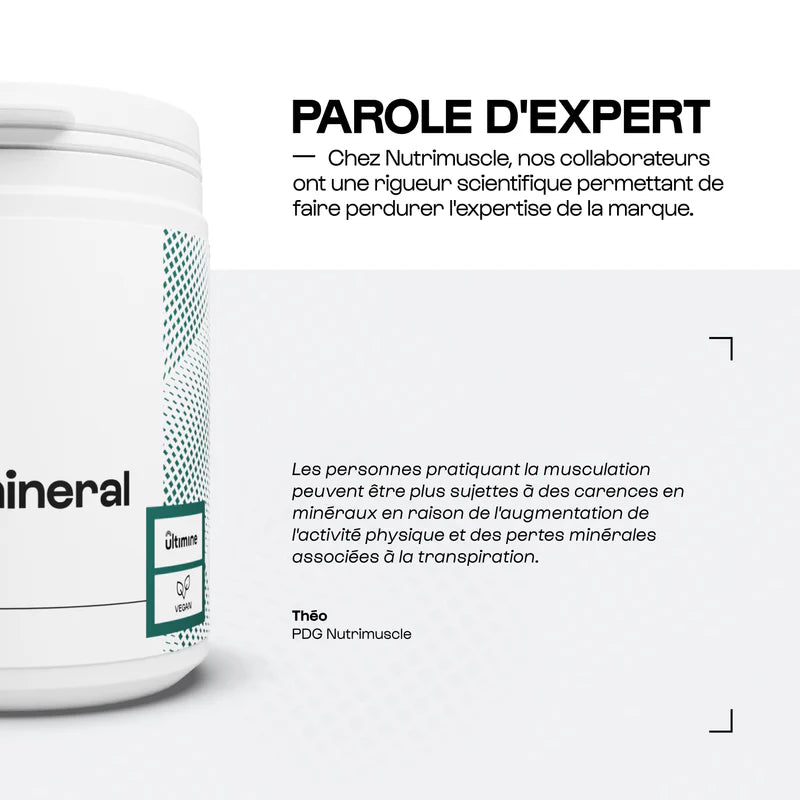 Multiminéraux en gélules