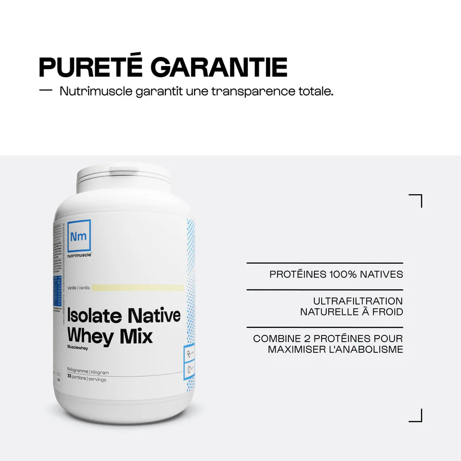 Isolate Native Whey Mix