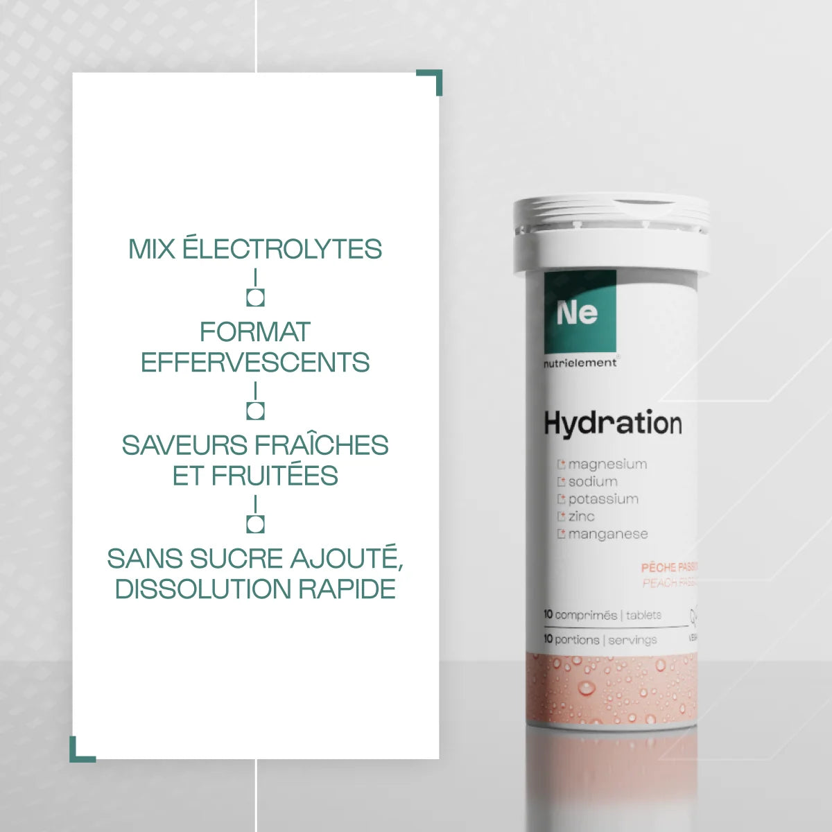 Electrolytes Hydratation Effervescent