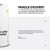 Farine de patate douce blanche biologique