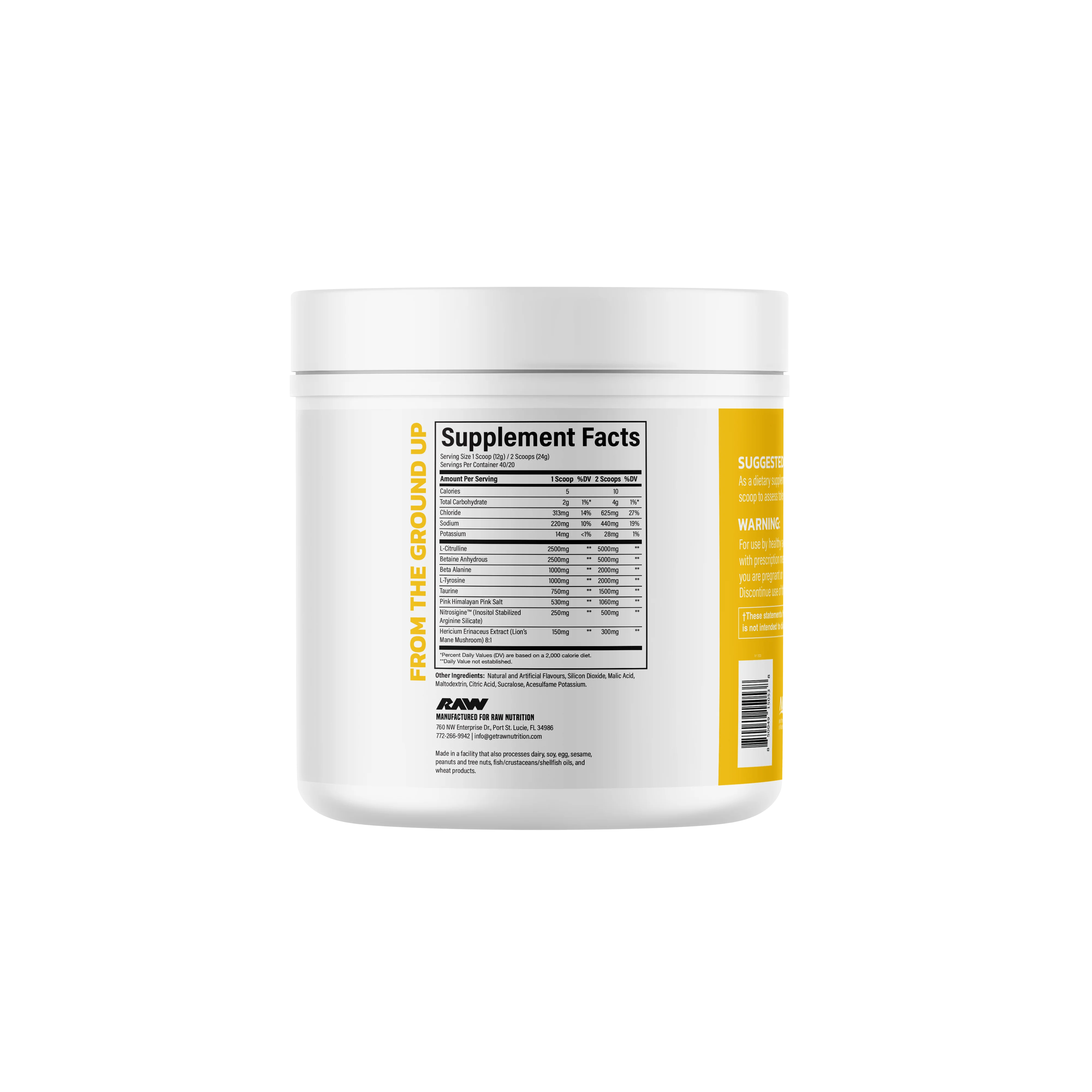 PUMP Non-stim Pre-Workout