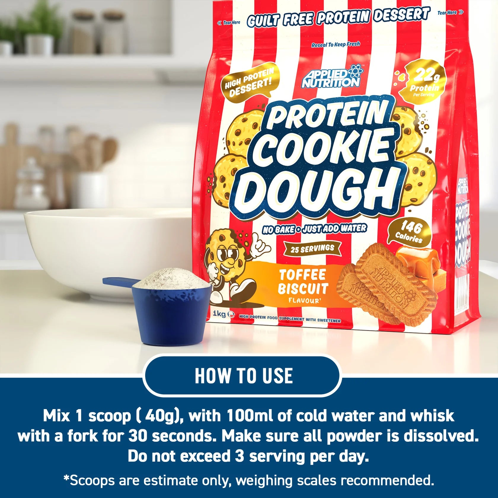Whey Protein Cookie Dough