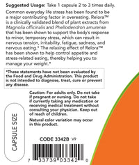 Relora® 300 mg Now Foods – 60 Gélules végétales