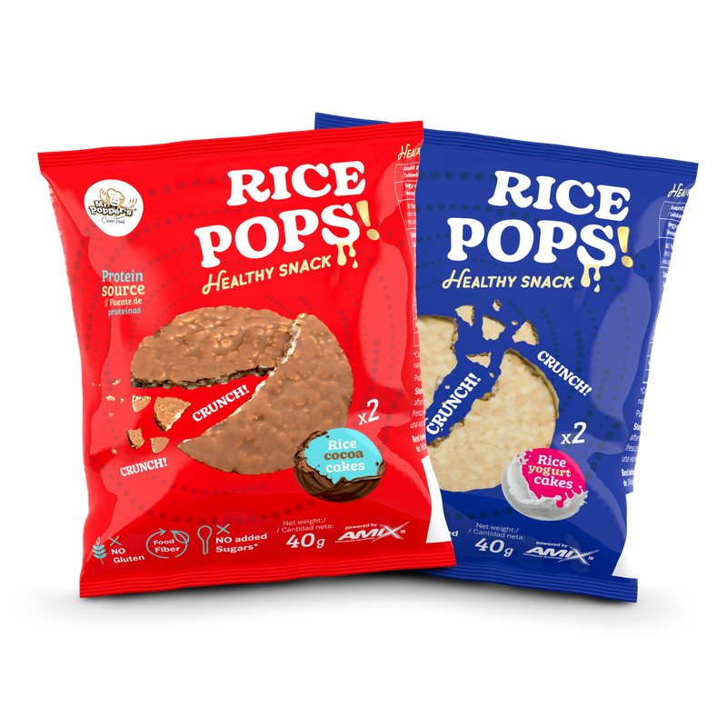 Rice Pops Mr. Popper's, galettes de riz cacao et yaourt