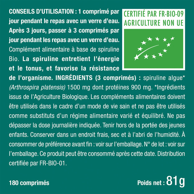 Spiruline Bio