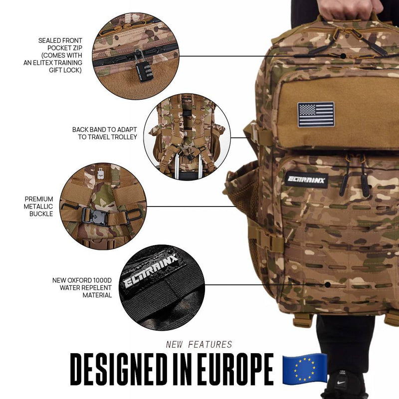 Sacs a dos 45L Tactique - V2 All In