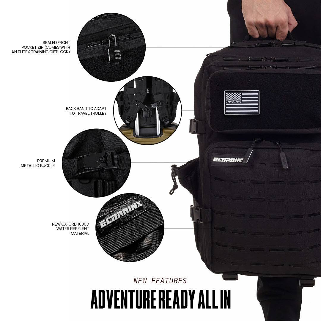 Sacs a dos 45L Tactique - V2 All In
