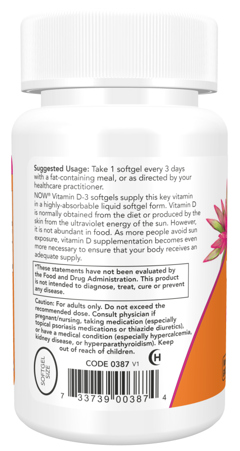 Vitamin D3 10,000 IU