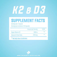 Vitamines D3 & K2 60Cp.