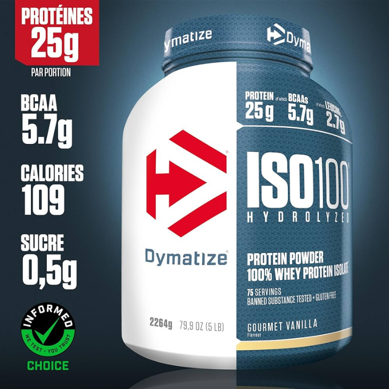 Whey ISO 100 - hydrolysé