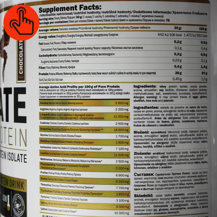 Whey Isolate Gold