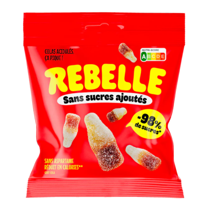 REBELLE – Bonbons sans sucres