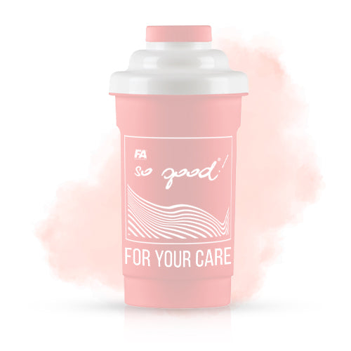Shaker 600 ml Pink/White