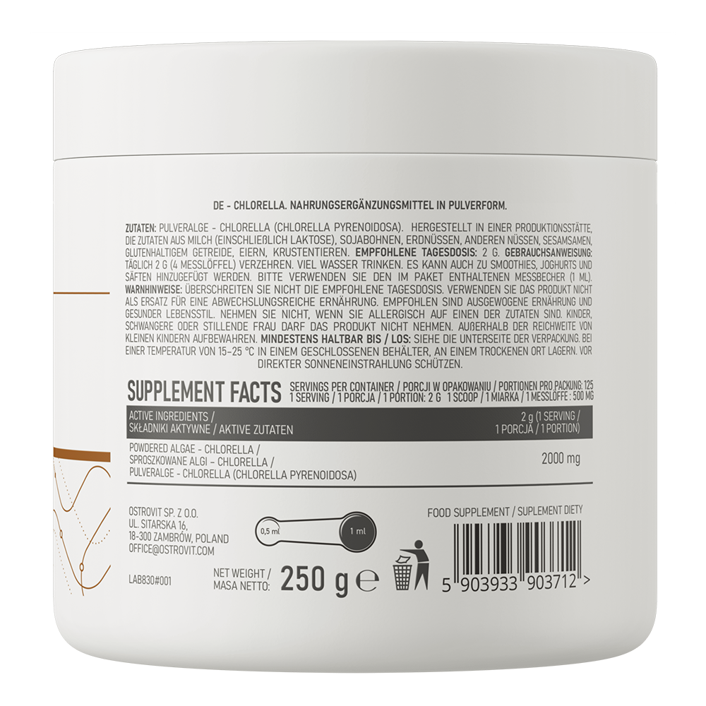 Chlorella 250 g Nature