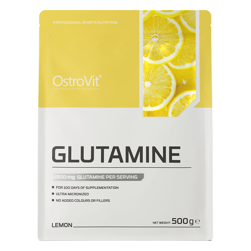 OstroVit Glutamine 500 g Citron - sachet