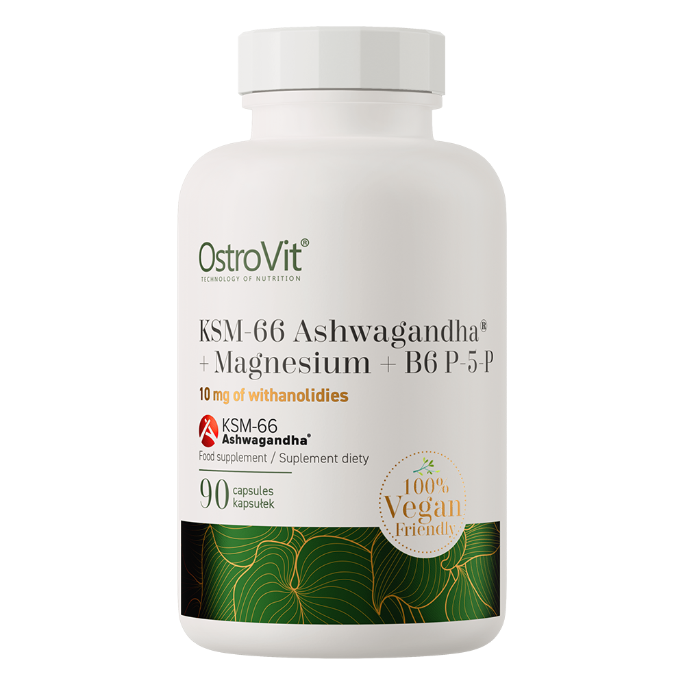 KSM-66 Ashwagandha® + Magnésium + B6 P-5-P
