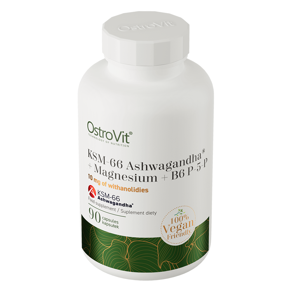 KSM-66 Ashwagandha® + Magnésium + B6 P-5-P